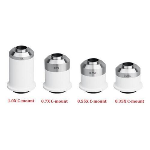 0.7x Adjustable C-mount Camera Adapters Relay Lens for Nikon Microscope ProScope
