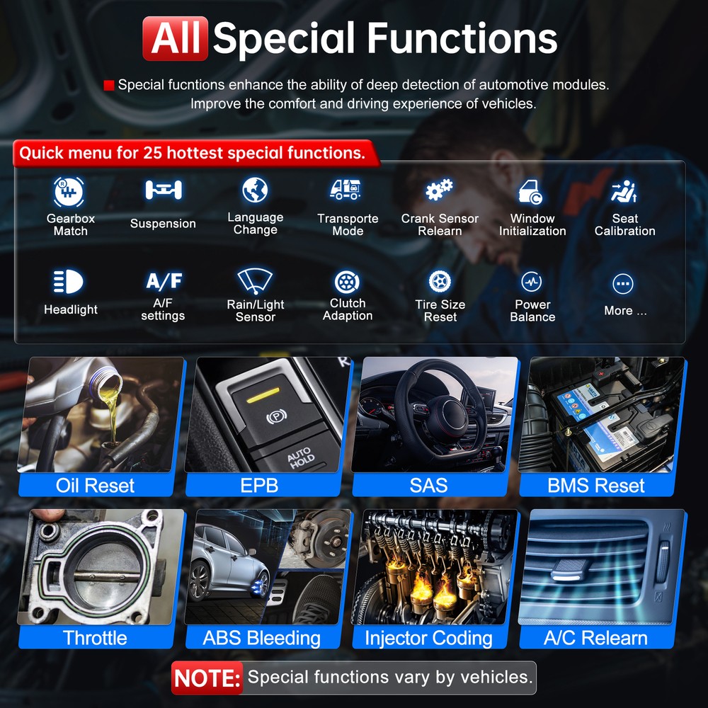 XTOOL IP500 For GM OBD2 Scanner All Systems Bidirectional Diagnostic Tool CAN FD