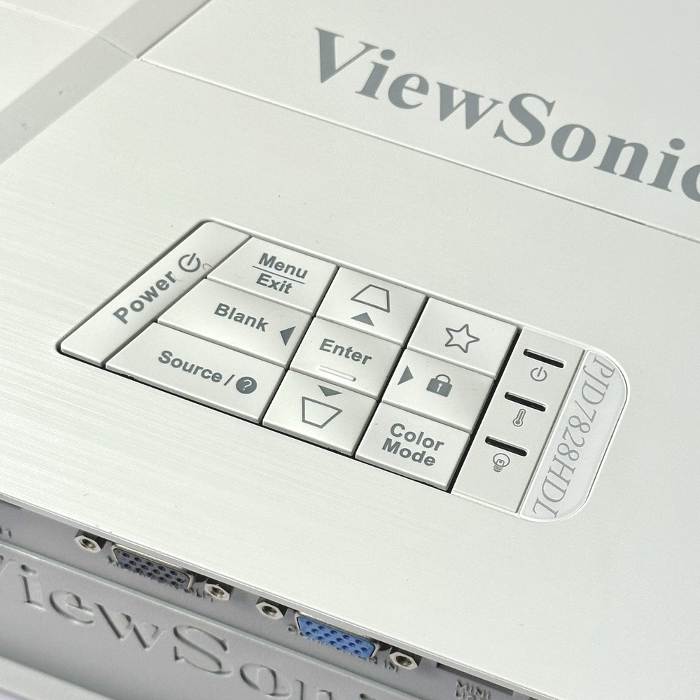 ViewSonic PJD7828HDL LightStream DLP Projector TESTED WORKS