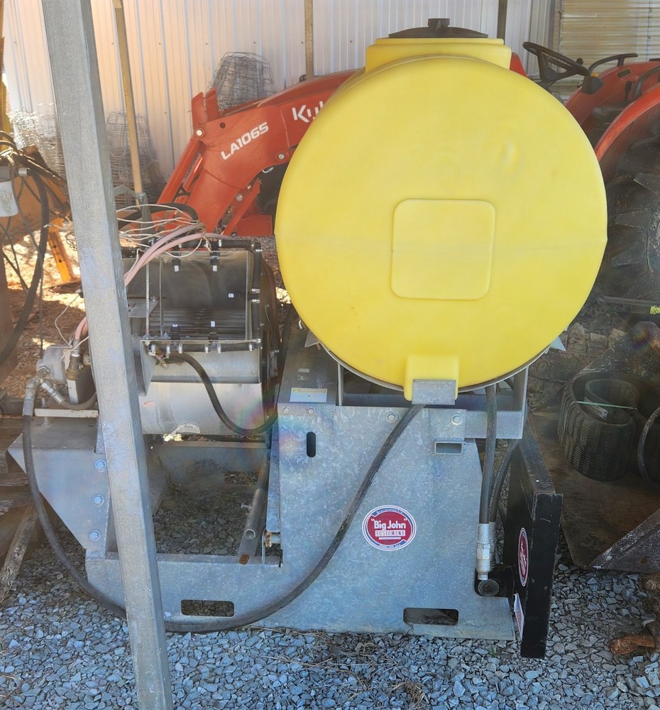 Big John Blower Sprayer for Skid Steer - Hydrolic Powered