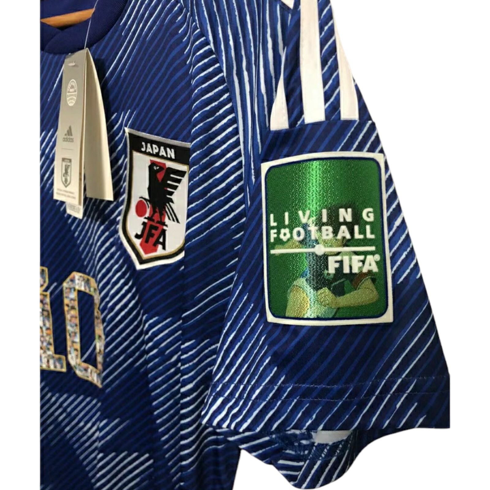 JAPAN HOME NATIONAL TEAM JERSEY - 2022 - CAPTAIN TSUBASA # 10 - MEDIUM