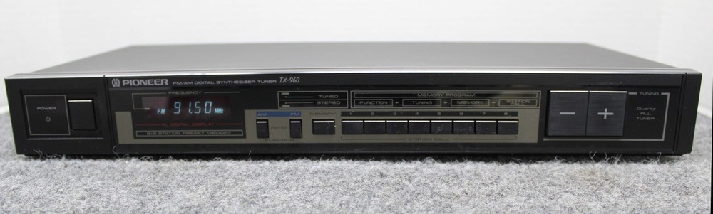 PIONEER TUNER MODEL TX-960
