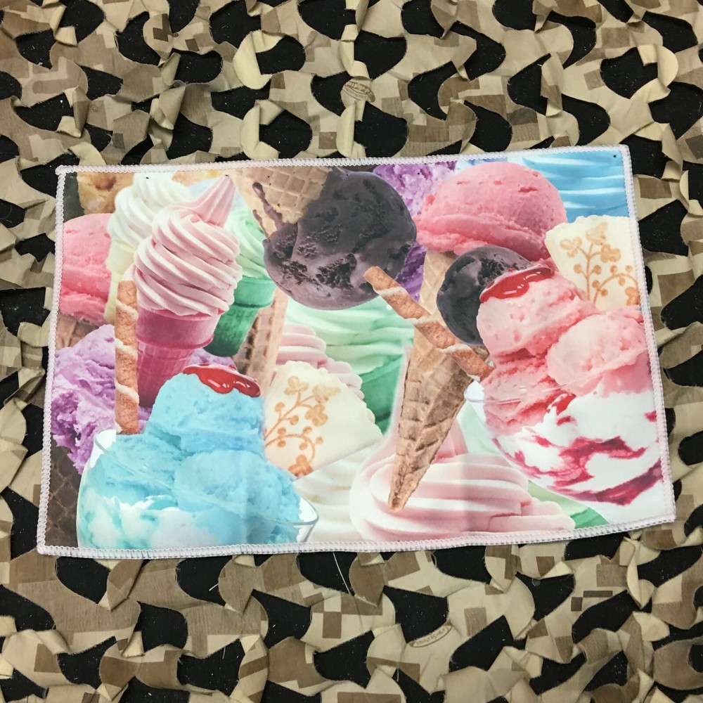 NEW HK Army Microfiber Goggle Cloth - Ice Cream