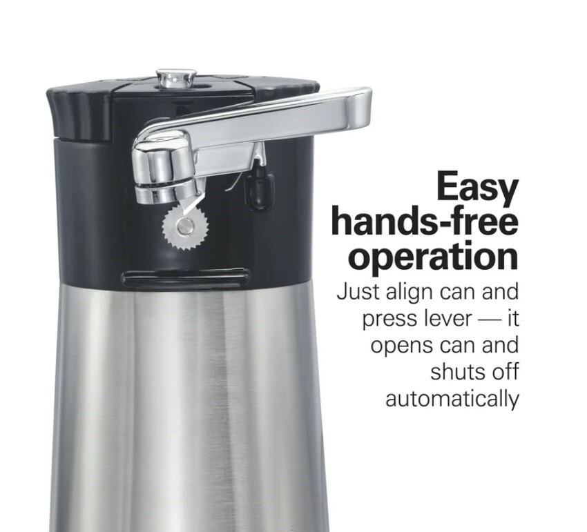 Hamilton Beach Electric Can Opener with Open Station Design, Includes Multi-Tool