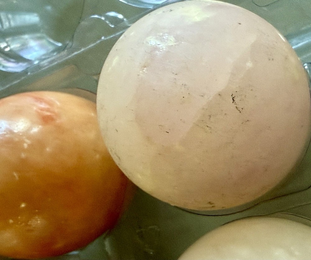 Vintage Italian marble egg