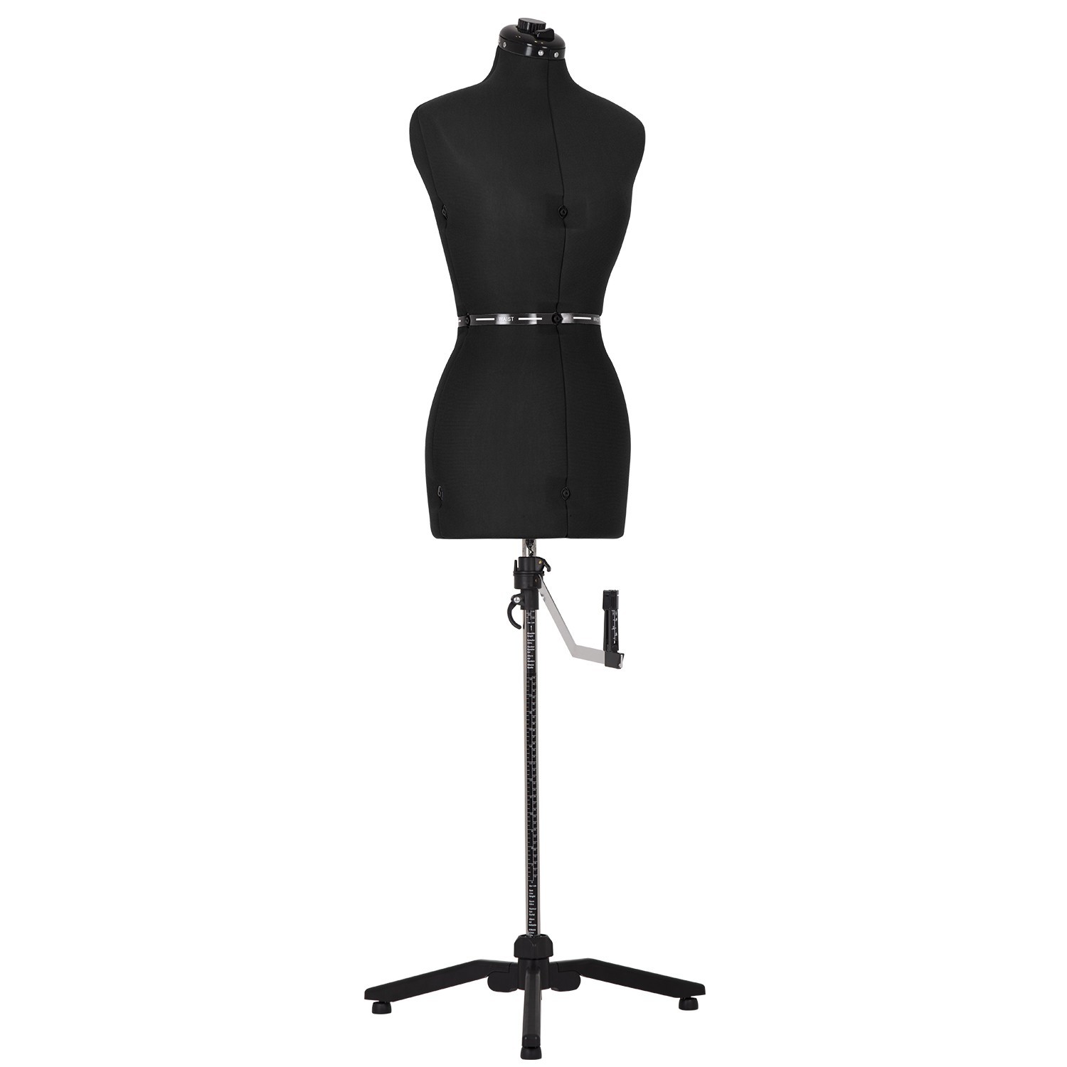 Female Manikin Adjustable Dress Model Display Torso Body Clothing Forms, Small