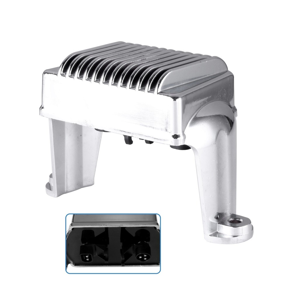Chrome Voltage Regulator Rectifier For Harley Davidson Electra Glide Fltr Flhx