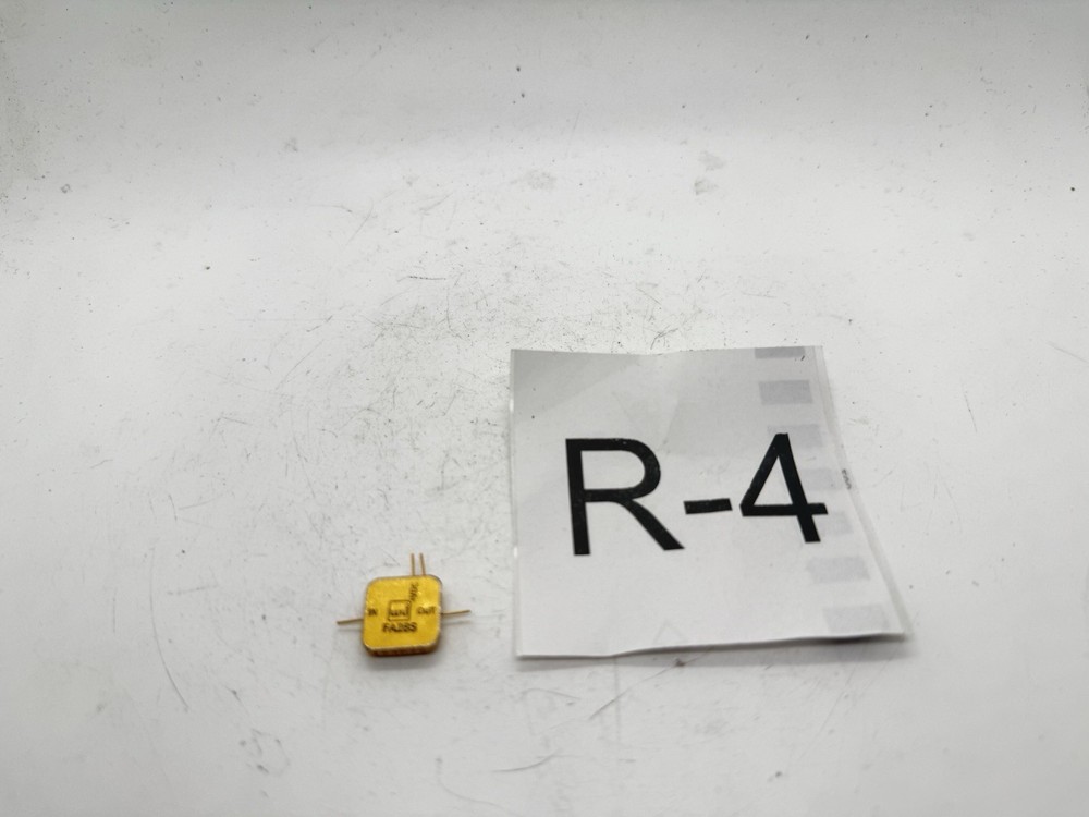 WJ FA28S RF Amplifier Module | High Gain Microwave Linear Amp | Gold
