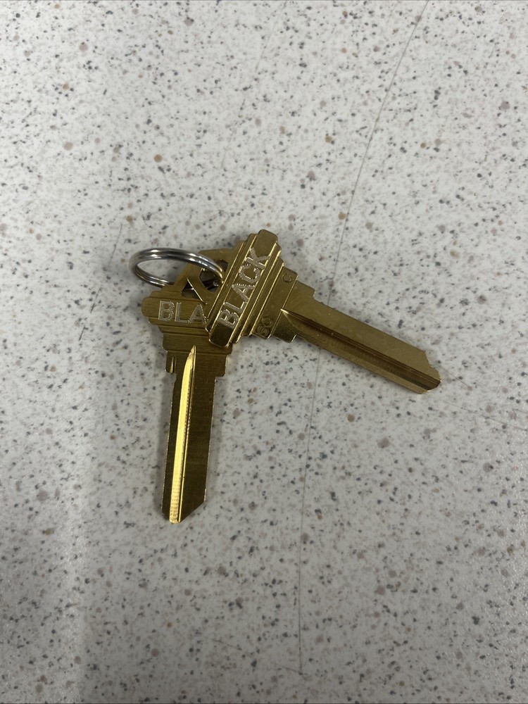 Schlage Black Construction Core Operating And Control Key Set