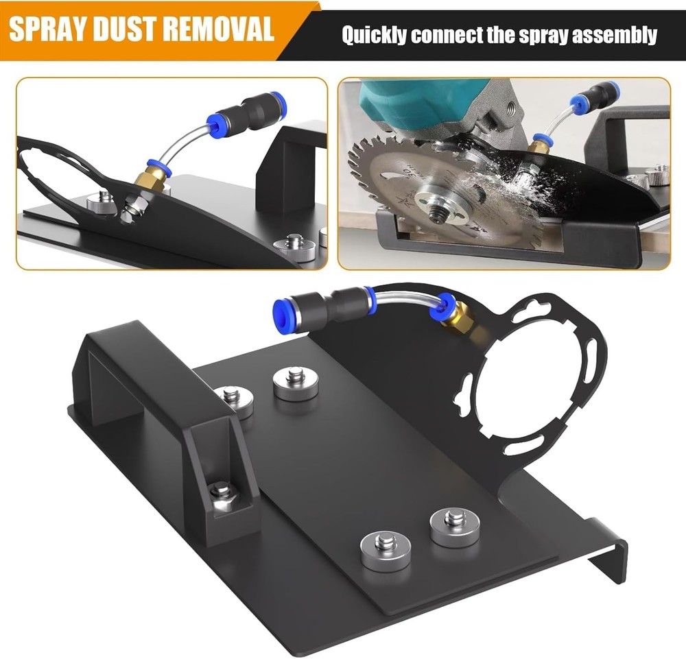 45 Degree Tile chamfering Tool Angle Grinder Stand for 45° Tile Cutting 100-T...