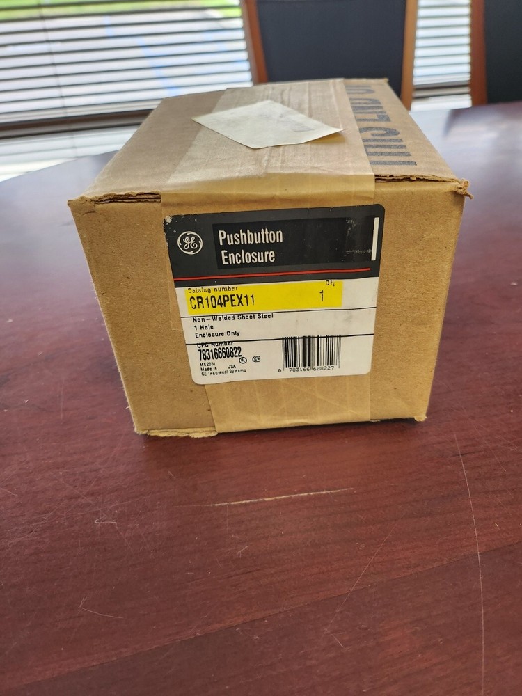 New in Box - Push Button Enclosure G.E CR104PEX11