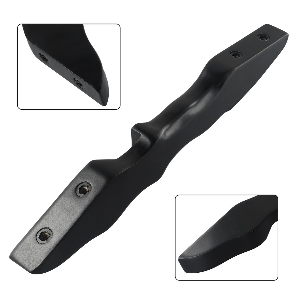 2023 New Bow Handle Bow Riser Accessory Pull Riser Wooden Riser 350g Black