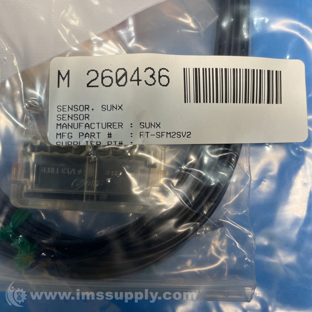 SUNX FT-SFM2SV2 Fiber Optic Sensor FNIP