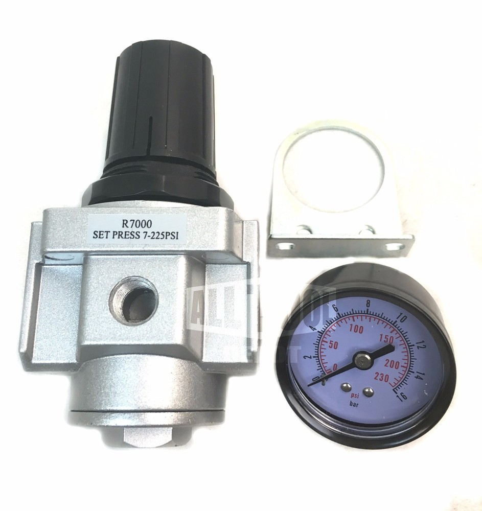 3/4" Air Compressor Regulator with Free Pressure Gauge Replacement