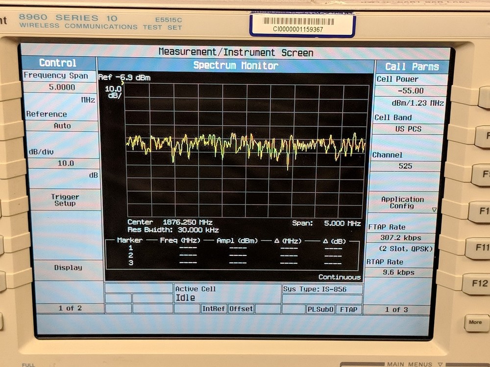 Agilent 8960 Series 10 E5515C Test Set w/ 1xEV-D0 Terminal Test E1966A / E1976A