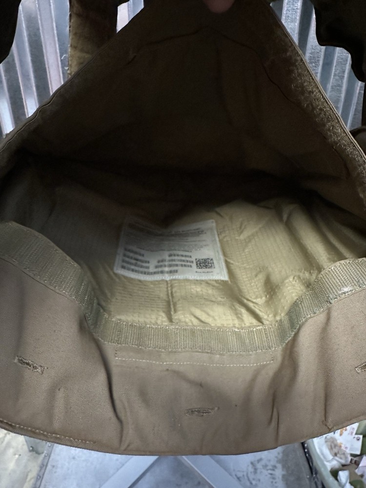 USMC MTV Modular Tactical Vest w/ Soft Inserts Medium Coyote