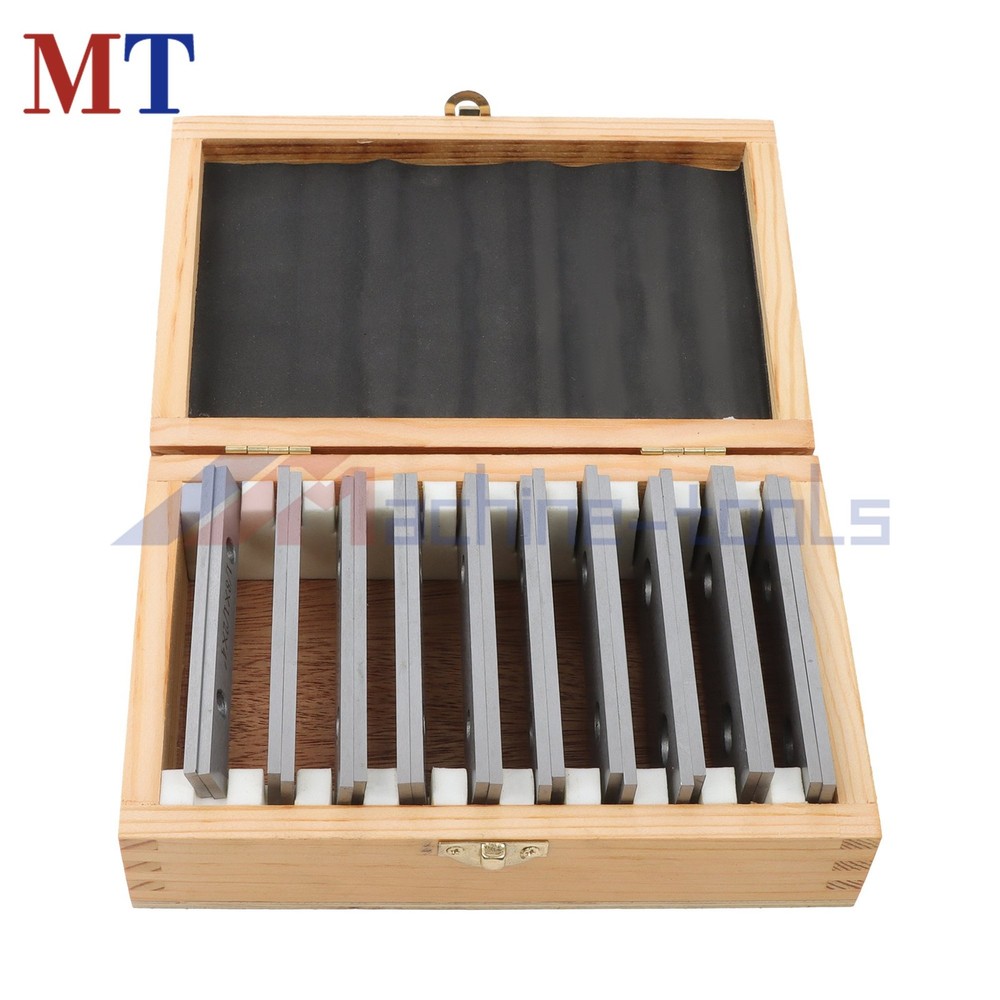 1/8" x 4" 10-Pair Precision Parallel Set Including 1-2-3 Blocks