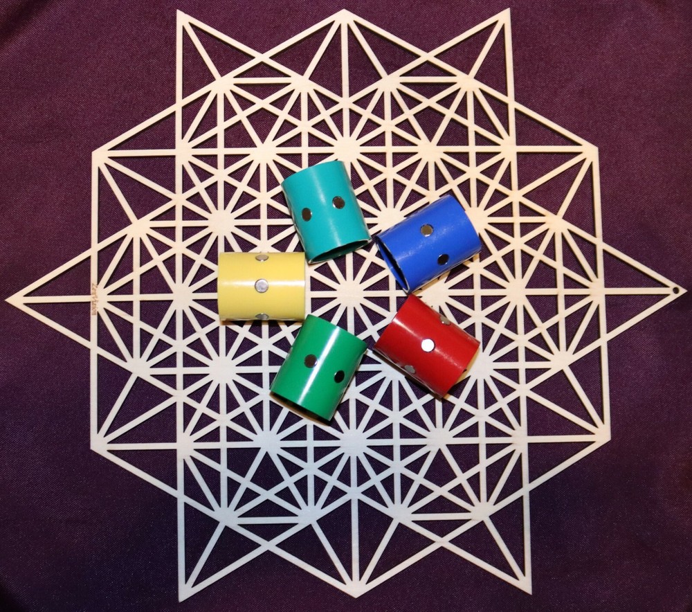 Double Vortex, Magnetic Implosion, Water Structuring Device - 4 magnet array