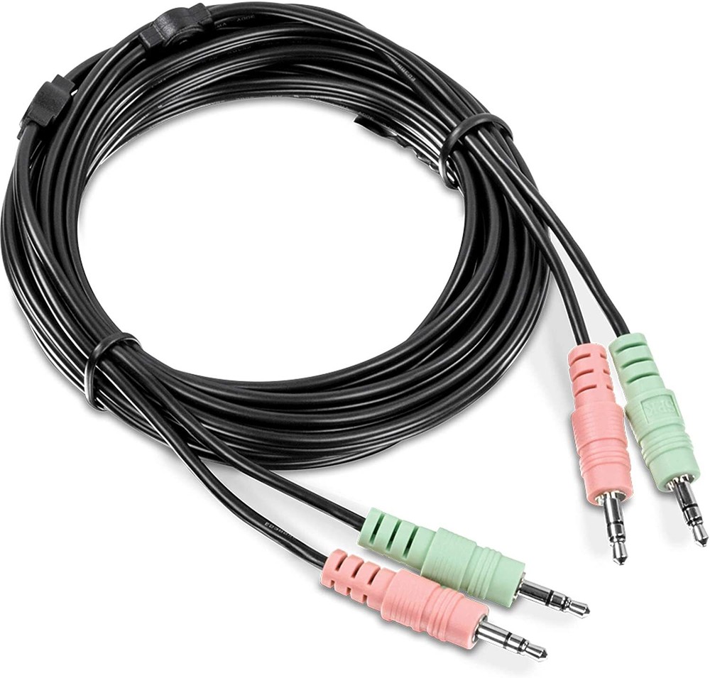 TRENDnet TK-CD10 10 ft. DVI-I, USB,and Audio KVM Cable Kit