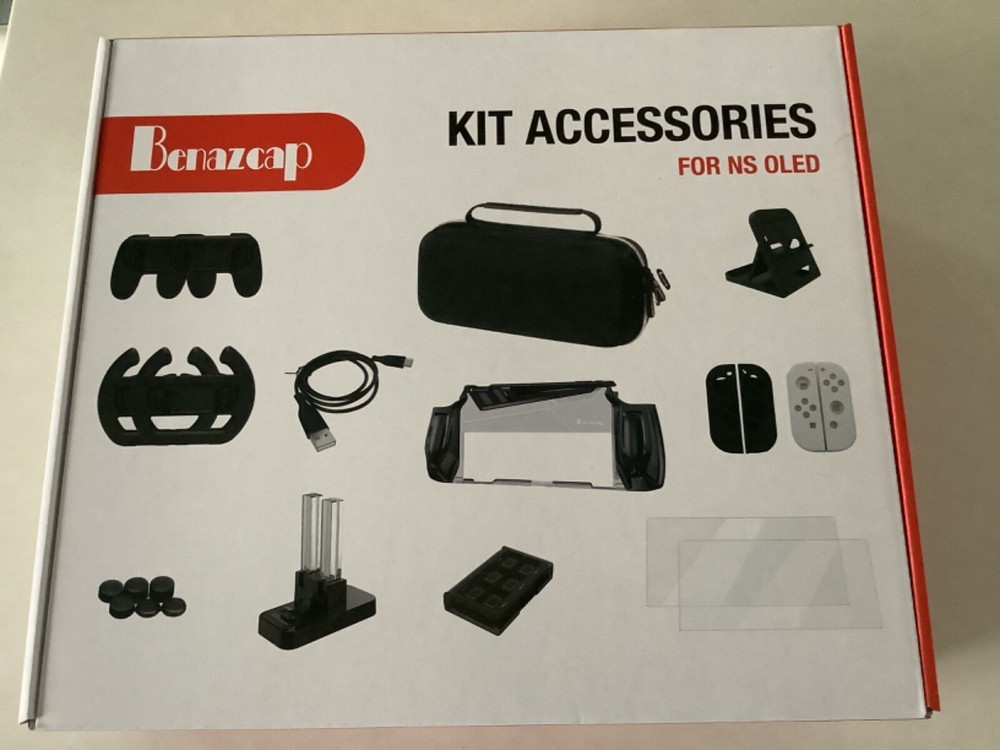 BENAZCAP Kit Accessories for NS OLED NEW