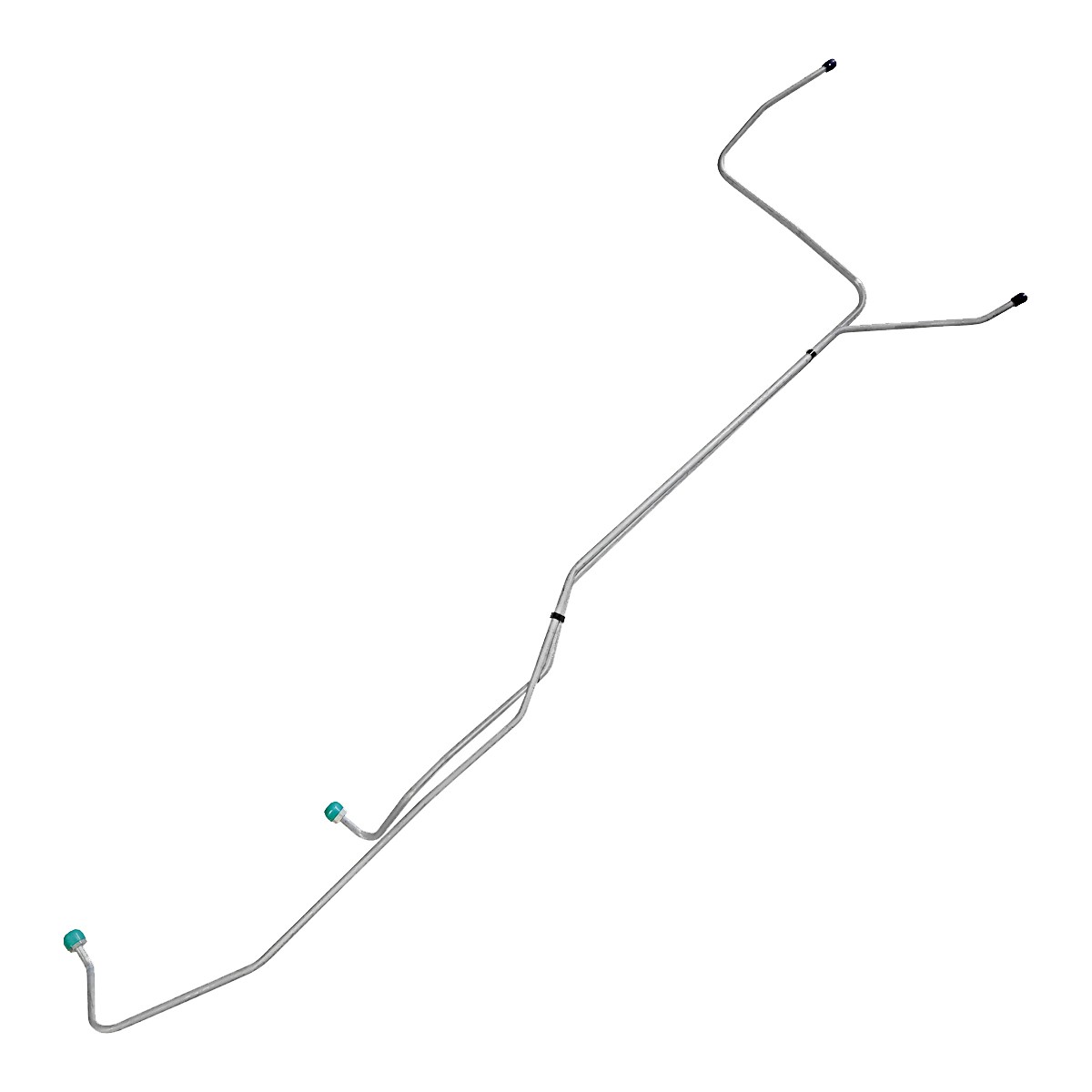 Transmission Cooler Lines 5/16 Tubes 1980-89 Dodge D100 Ramcharger OE Steel 2pc