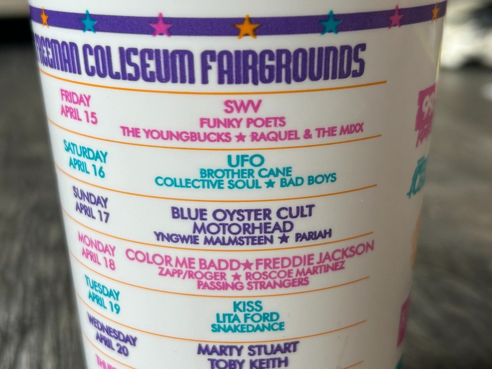 KISS Cup Concert Promo San Antonio TX Apr19 1994 UNUSED Vintage Kiss Memorabilia