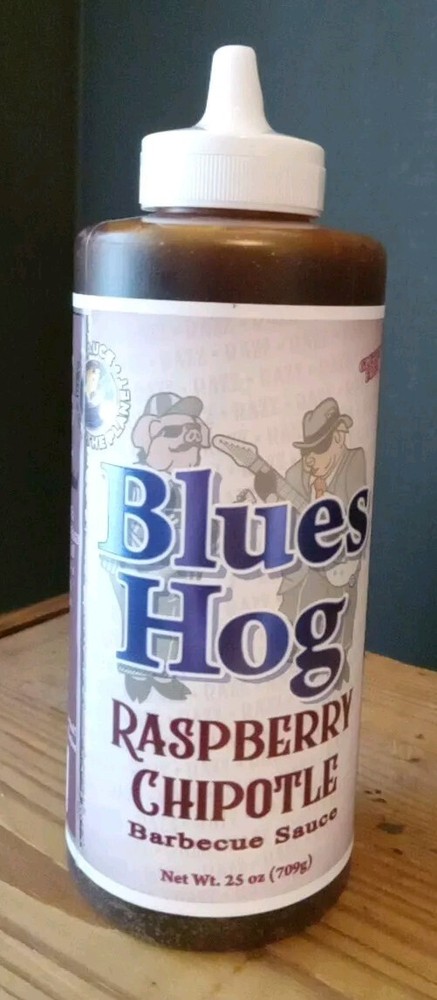 Blues Hog Raspberry Chipotle BBQ Sauce 25 Oz Squeeze Bottle