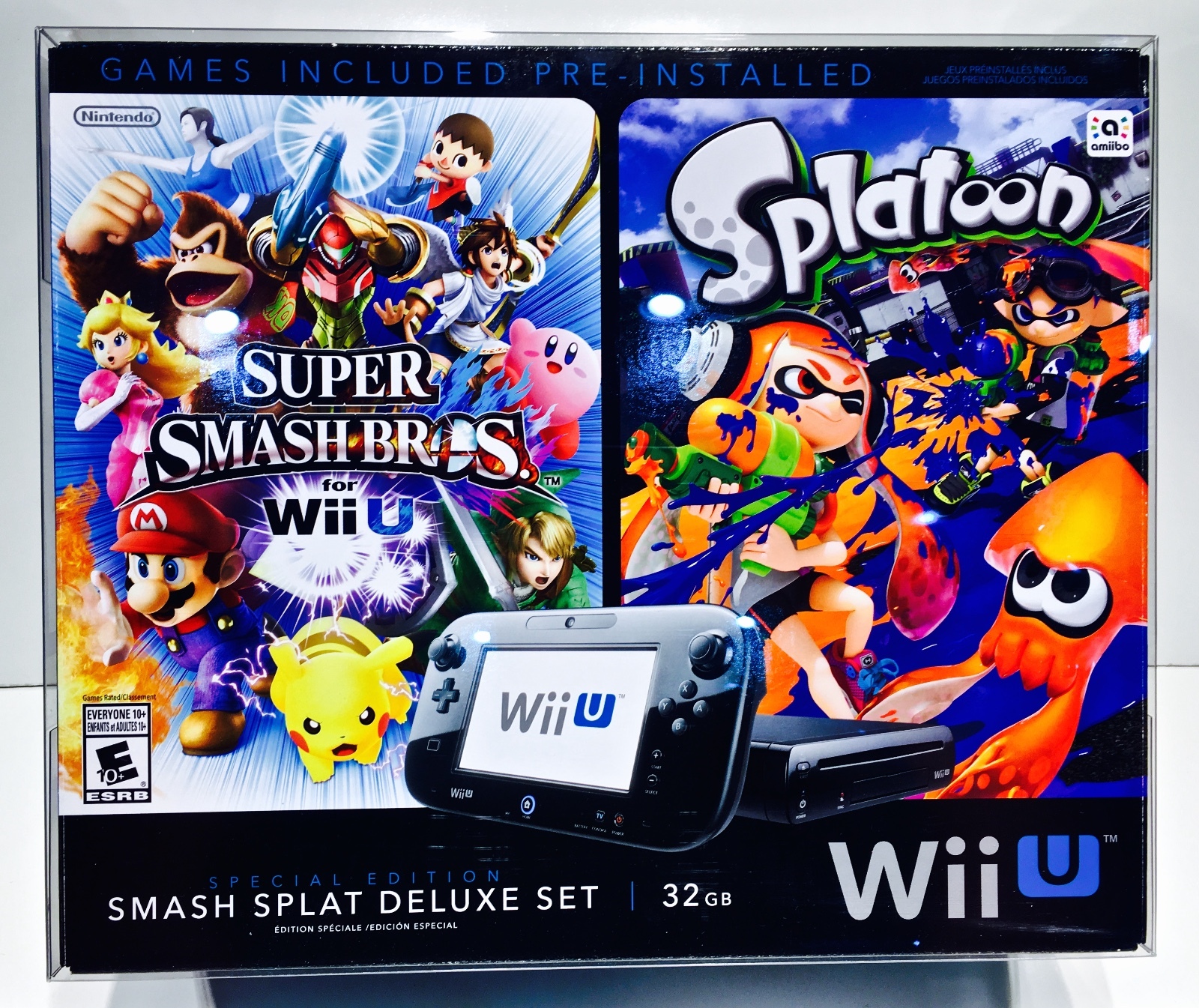 1 Clear Console Box Protector For Most Wii U Console Boxes Read! Nintendo