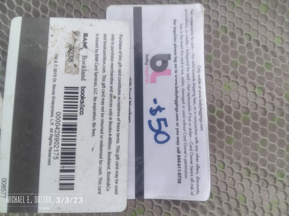 Baby Gift Cards