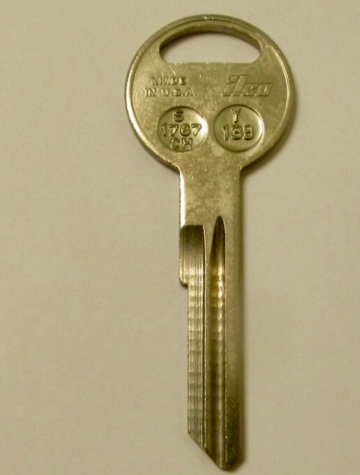 ilco S1767CH / Y138 Key Blanks (U.S.A.)
