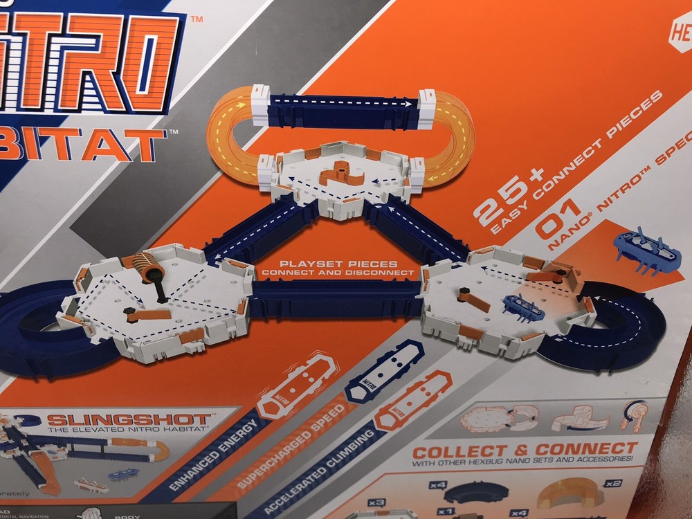 Stem Tech Hexbug Nano Nitro Habitat Set Vibration technology
