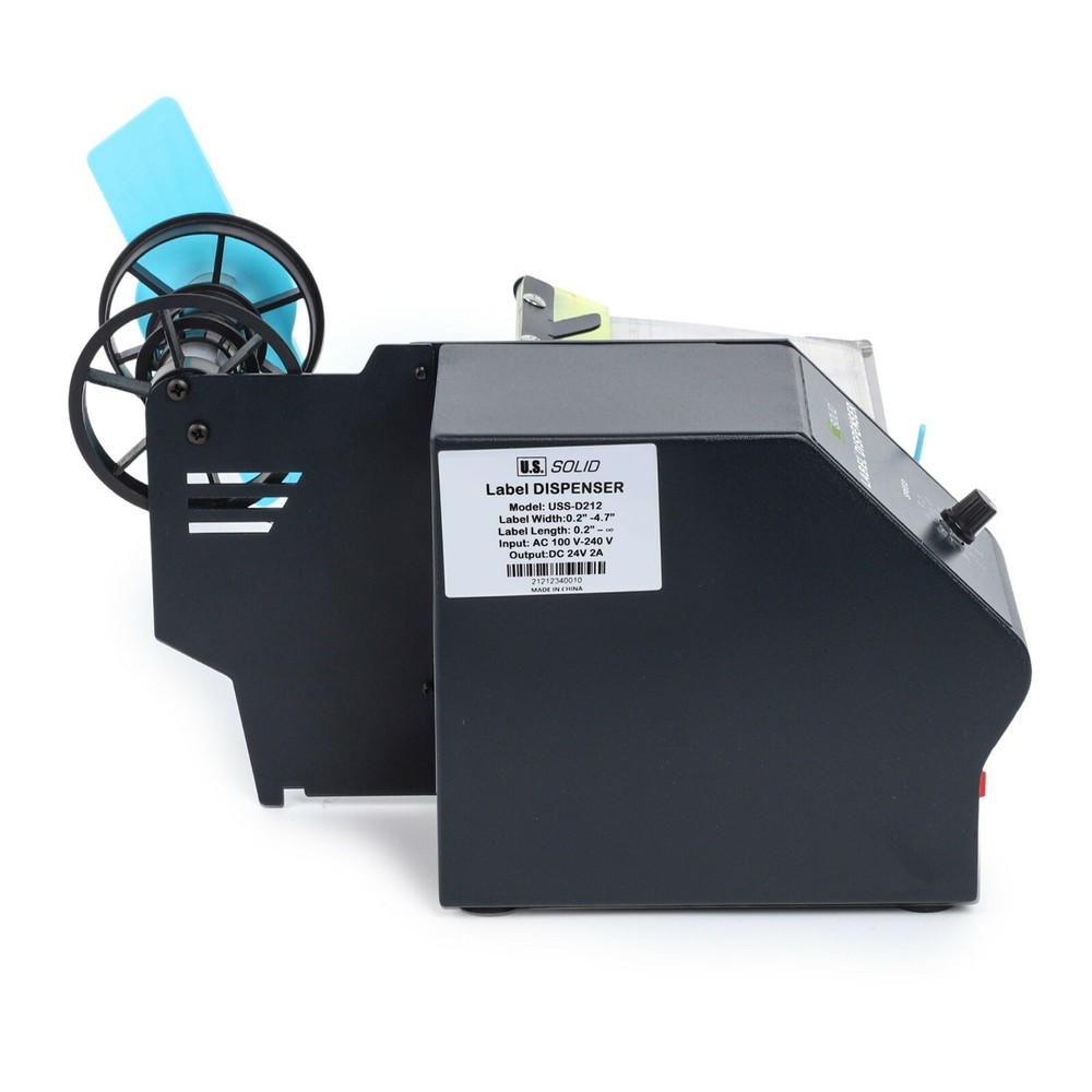 U.S.Solid Automatic Label Dispenser for Translucent/Opaque Label,Core 1"/1.5"/3"