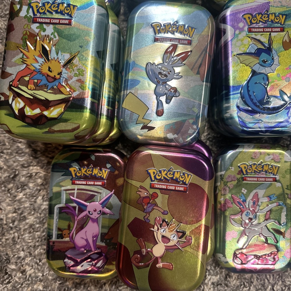 Pokemon TCG Mini Tin *EMPTY* Multiple Available
