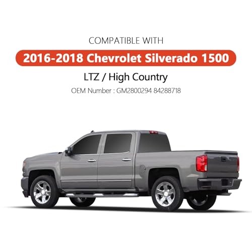 Led Tail Light Compatible with 2016 2017 Left Driver Side 16-18 Silverado LED