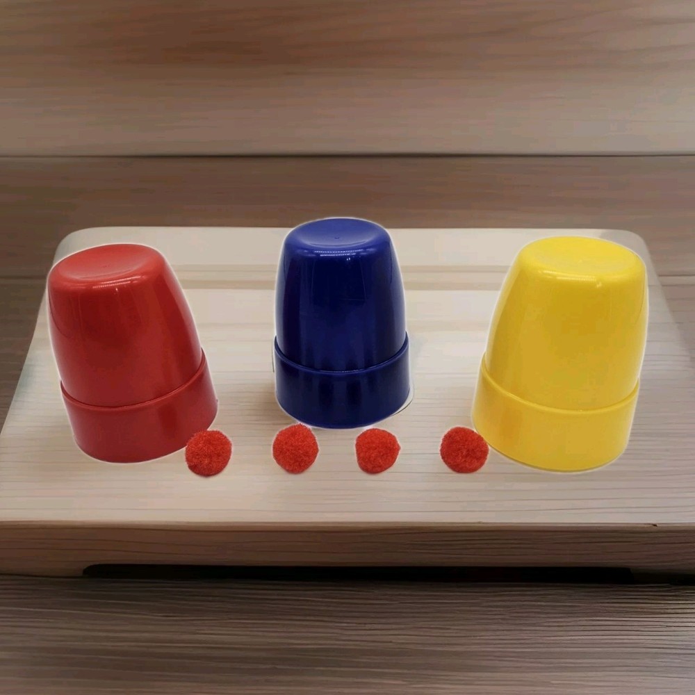 Magic Trick - Cups and Balls Close-up Table Tricks MA1