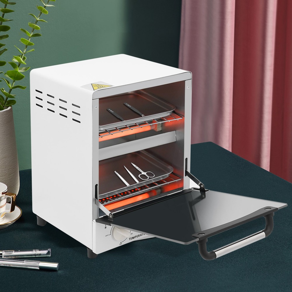 Nail Tool Cleaning Sterilizer Cabinet Multi-Function High Temperature Cabinet US
