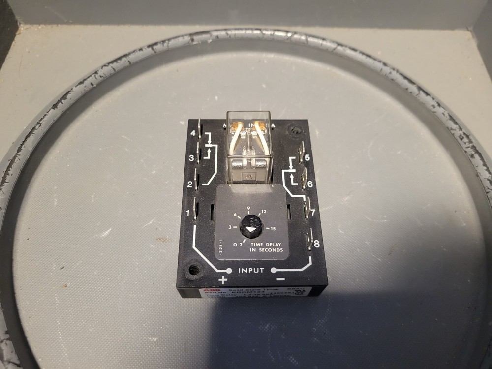 ABB Solid State Timer, 12VDC, 10A, ERDM124