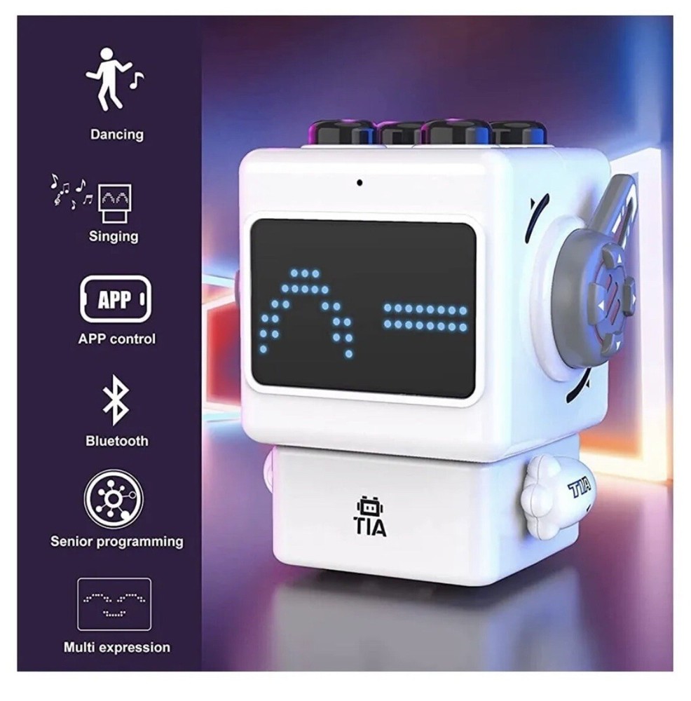 STEM Robot Cubby Kids Robot Toy, Rechargeable Robots