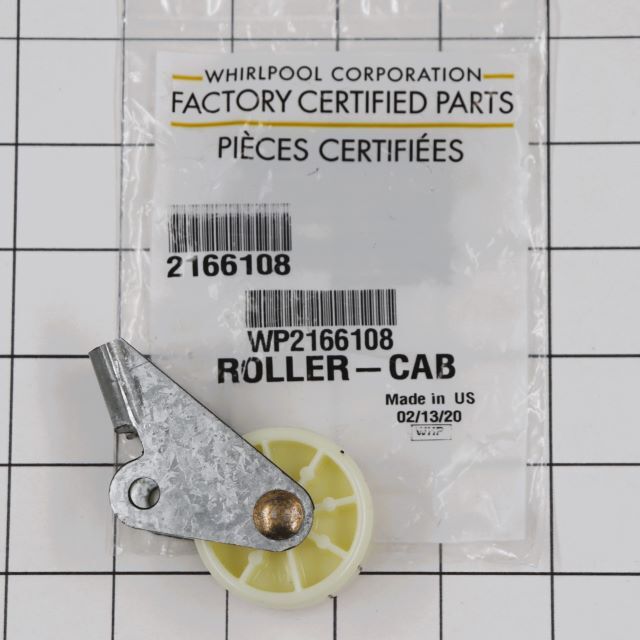 Whirlpool Refrigerator Roller Wheel Assembly WP2166108