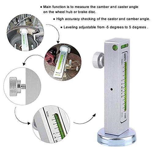 Adjustable Magnetic Gauge Tool Camber Alignment Tool Strut Wheel Alignment