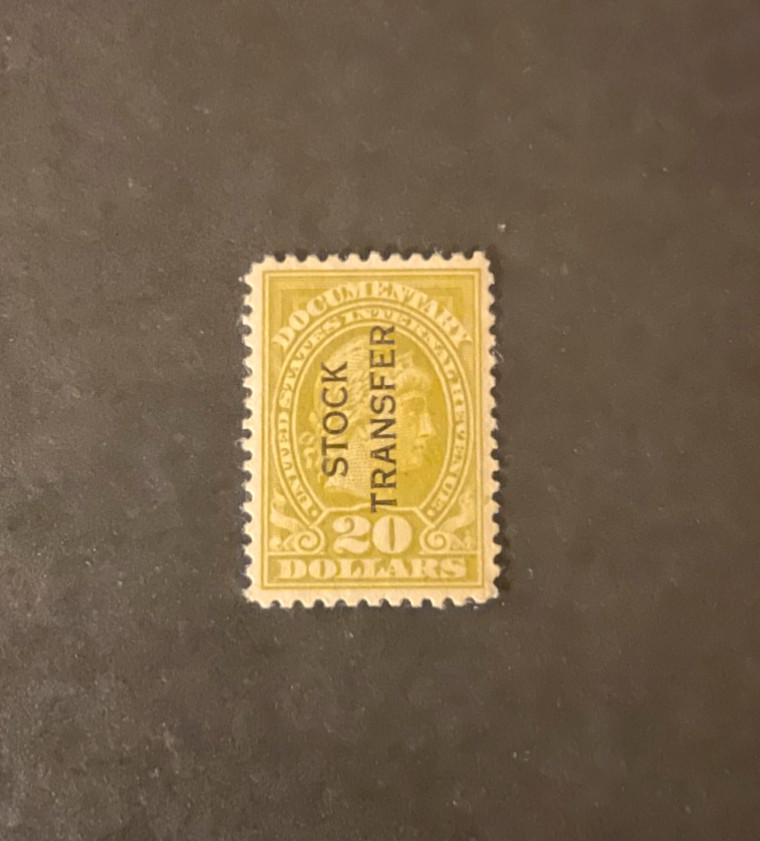 Stamps US  Scott #RD18 never hinged