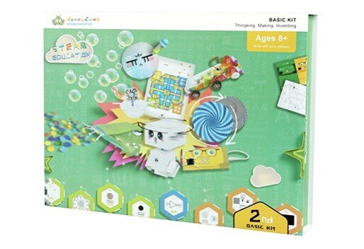 HoneyComb Basic Kit (2nd of 8) STEAM Educational Coding Learning Prep Thinking