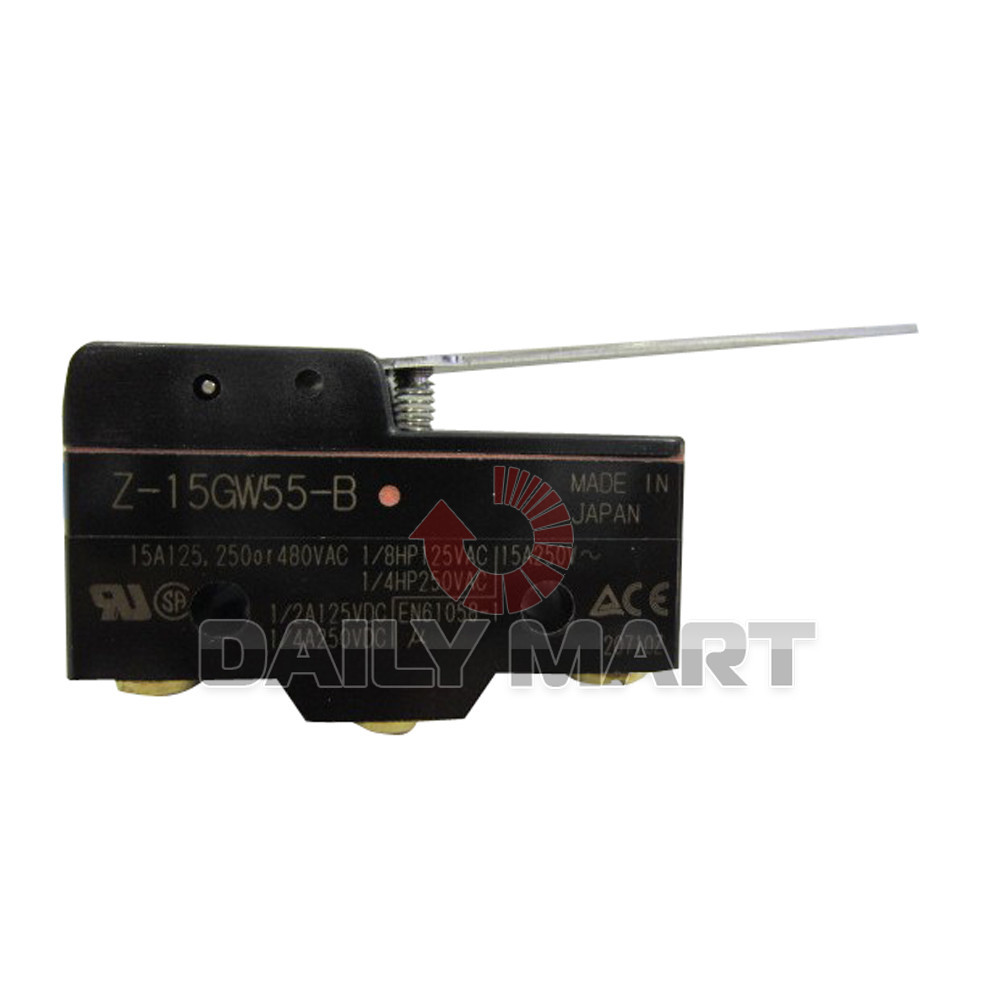 NEW Omron Z-15GW55-B General Purpose Basic Switch, Drip Proof, Hinge Lever