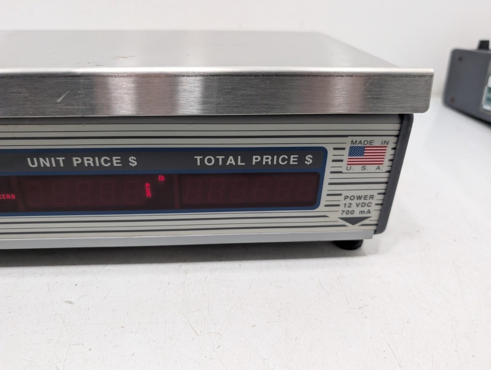 Cardinal Detecto Digital Price Computing Scale Counter Model PC-30-A Working