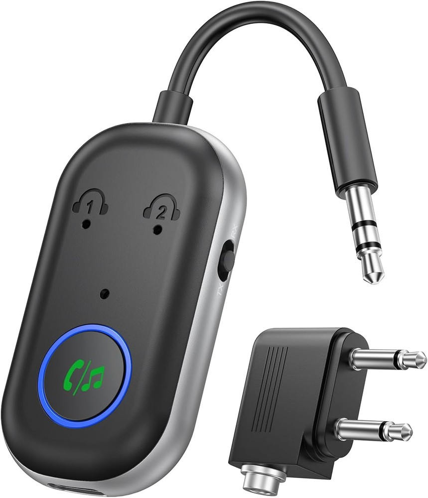 Bluetooth 5.0 Car Wireless FM Transmitter Adapter 2USB PD Charger AUX Hands-Free