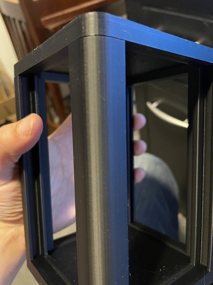 PSA Spinning Display and Storage Cube