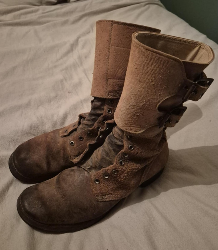 WW2 US Army M43 Double Buckle Boots