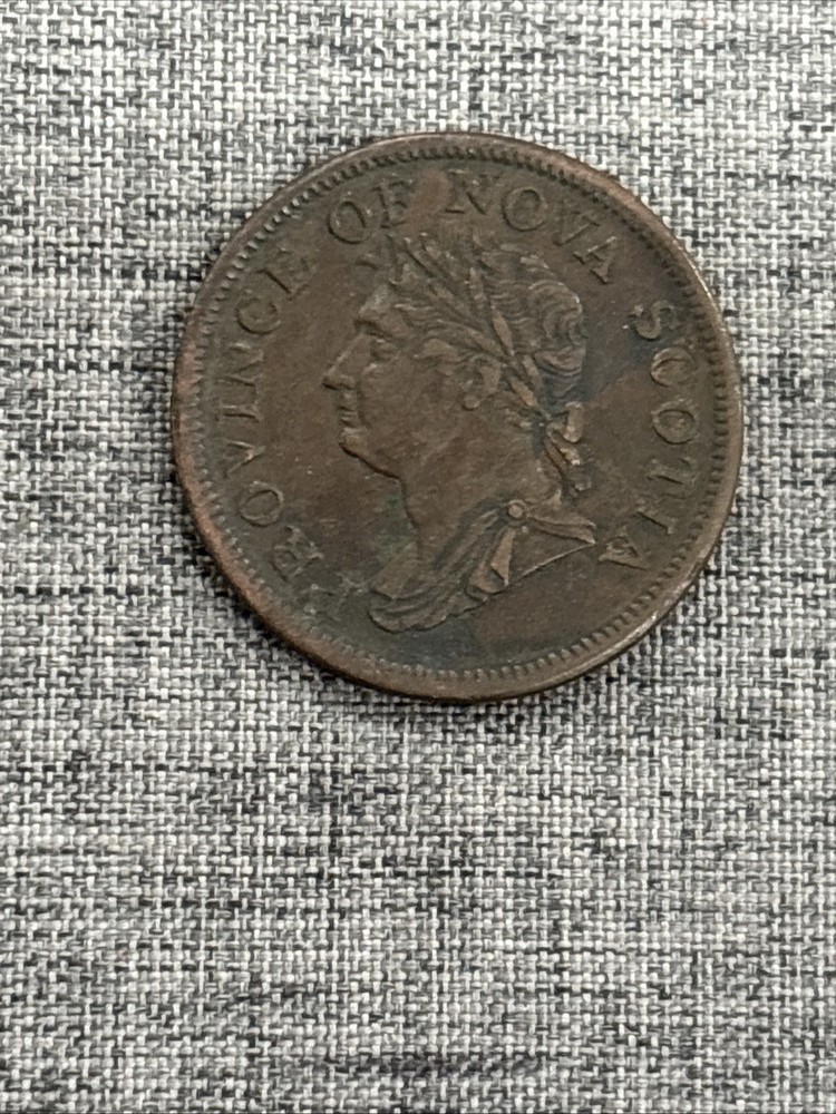 1832 Canada Nova Scotia One Penny Token