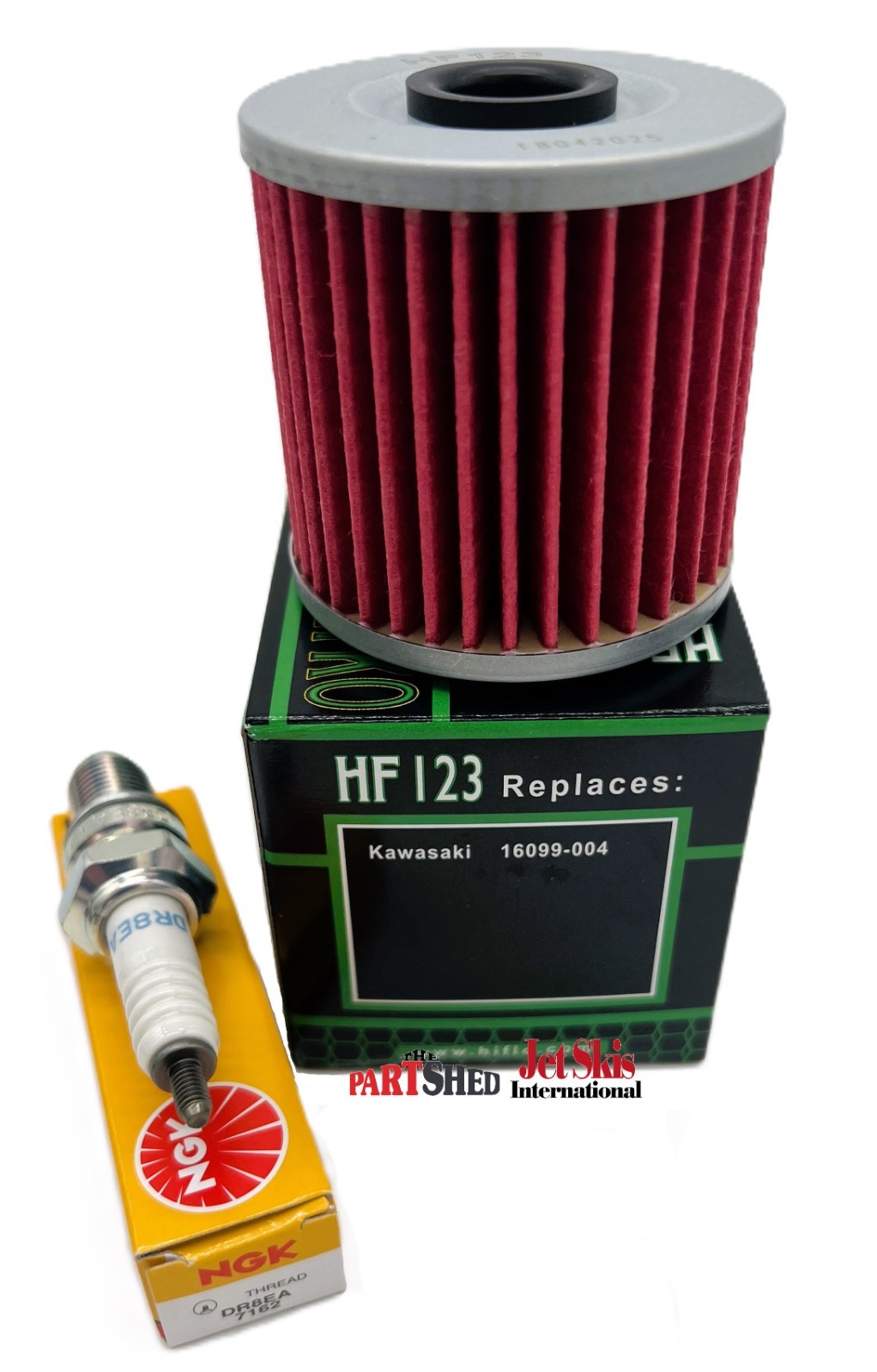 Kawasaki KLF300B KLF300C Bayou 300 1986-2004 Tune Up Kit NGK Plug Oil Filter