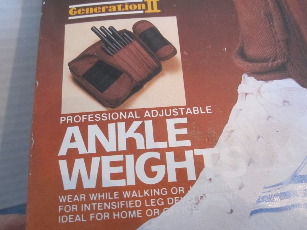 Generation II Professional Adjustable "Spat" Ankle Weights, Model 20104